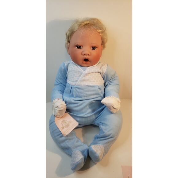 Lee Middleton Honey Love Awake Boy Doll 1997 NIB LE /2000 COA Answered Prayer - Picture 1 of 16